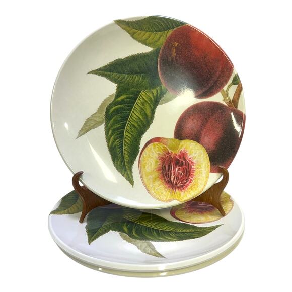 Williams Sonoma 'Botanical Fruit' Melamine 15-Piece Salad Serving Set-Excellent - Picture 8 of 12